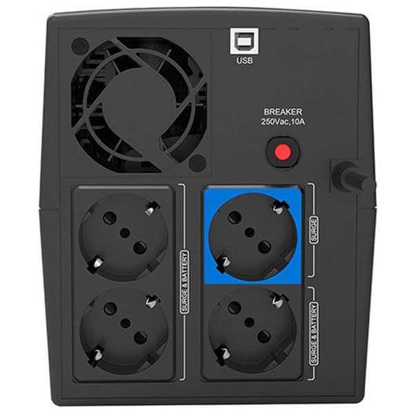 Phasak Ups Sirius 7315 Interactive 1560va Sort One Size / EU Plug