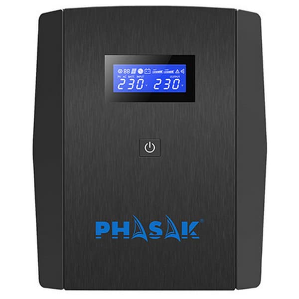 Phasak Ups Sirius 7315 Interactive 1560va Sort One Size / EU Plug Sort