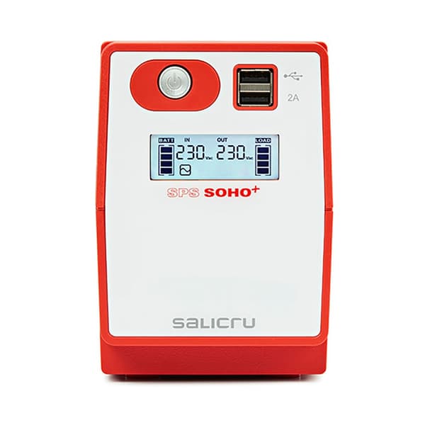 Salicru Ups Sps 650 Soho+ Orange One Size / EU Plug