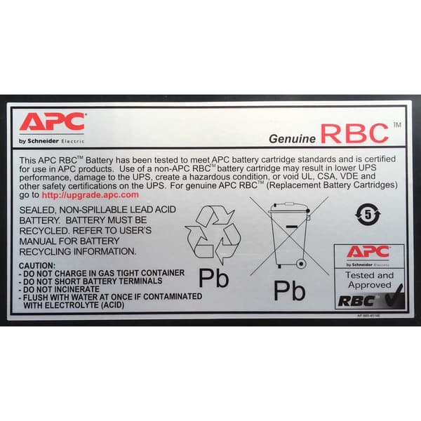 Apc Replacement Battery Cartridge For Backups Sort