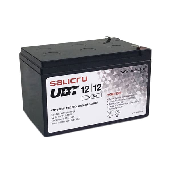 Salicru Akku Ubt 12/12 Musta