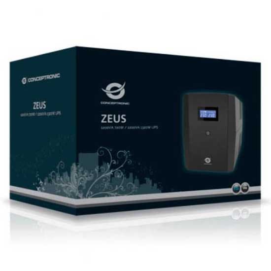 Conceptronic Ups Zeus04em 2200va Sort One Size / EU Plug