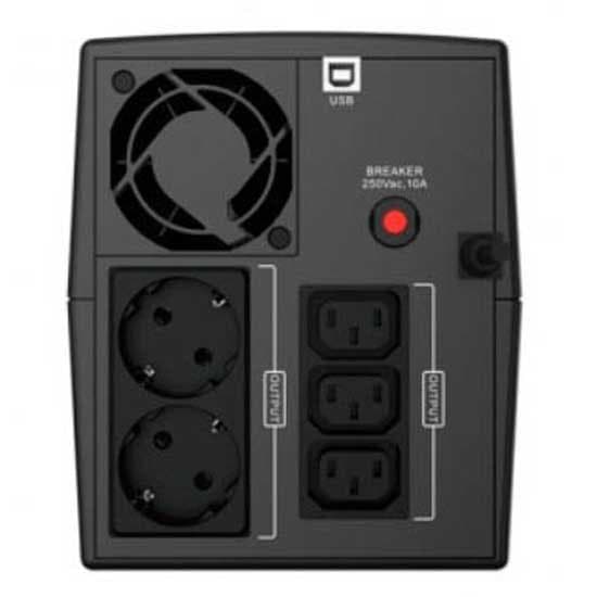 Conceptronic Ups Zeus04em 2200va Sort One Size / EU Plug