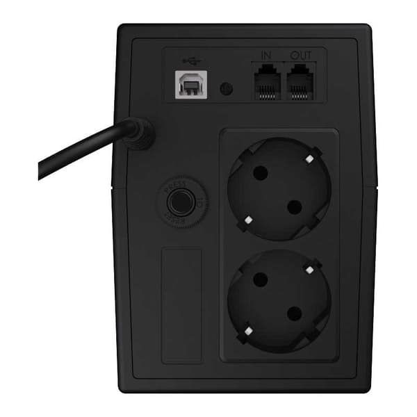 Green Cell Udgang Ups Ups02 Line-interactive 800 Va 480w 2 Sort EU Plug