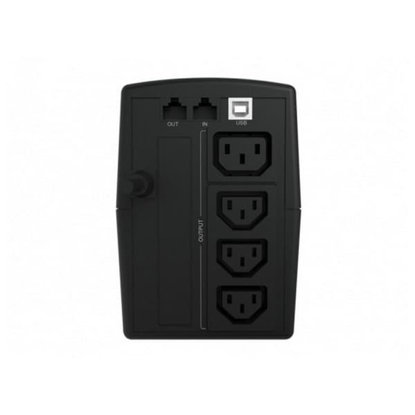 Conceptronic Ups Zeus 01e 650v Sort One Size / EU Plug