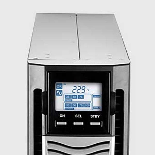 Riello Ups Med Batteri Sdu 6000 Ptdis 6000w Søvfarvet