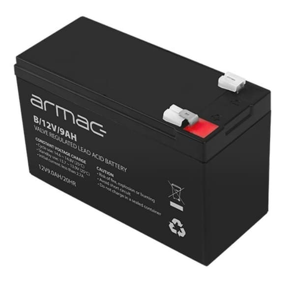 Batteri till System för Avbrottsfri Strömförsörjning UPS Armac B/12V/9AH 9 Ah