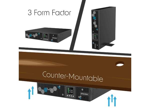 PowerWalker VI 3000 RLP uninterruptible power supply (UPS) Line-Interactive 3 kVA 2700 W 8 AC outlet(s)