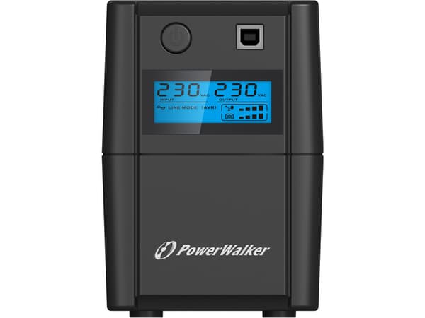PowerWalker VI 850 SHL Schuko uninterruptible power supply (UPS) Line-Interactive 0.85 kVA 480 W 2 AC outlet(s)