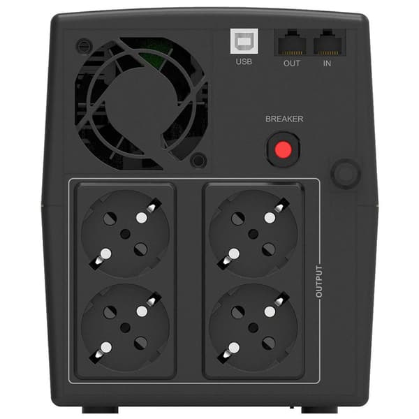 Bluewalker Ups Powerwalker Basic Vi 2200 Stl 1320w Søvfarvet One Size / EU Plug