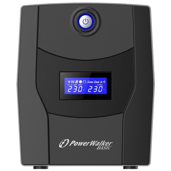 Bluewalker Ups Powerwalker Basic Vi 2200 Stl 1320w Søvfarvet One Size / EU Plug