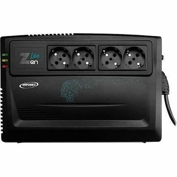 System til Uafbrydelig Strømforsyning Interaktivt UPS INFOSEC ZEN LIVE 800 800 VA 480 W