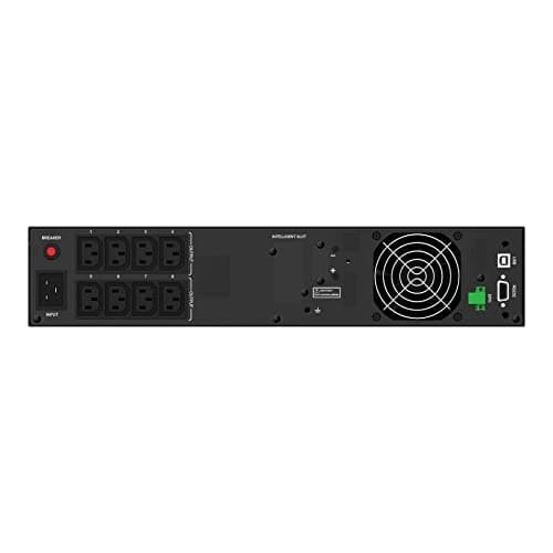 PowerWalker VI 1000 RLP Line-Interactive, 1 kVA 900 Watt, C14 In, 8 x IEC, (1 kVA 900, C14 In, 8 x IEC, 2U)