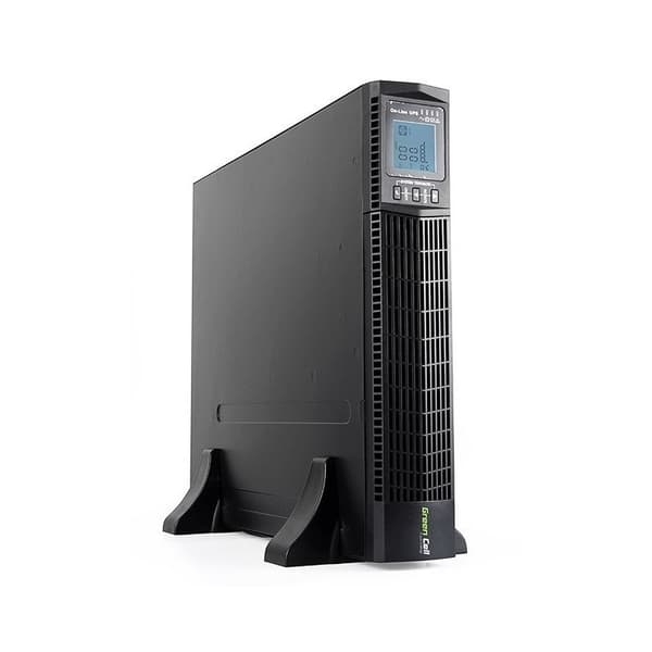 GREEN CELL UPS UPS UPS14 2000VA 1800W TIL RTII RACK SERVERSKABE Sort