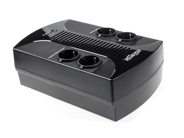 EnerGenie | UPS med AVR | 650 VA | 220V Sort