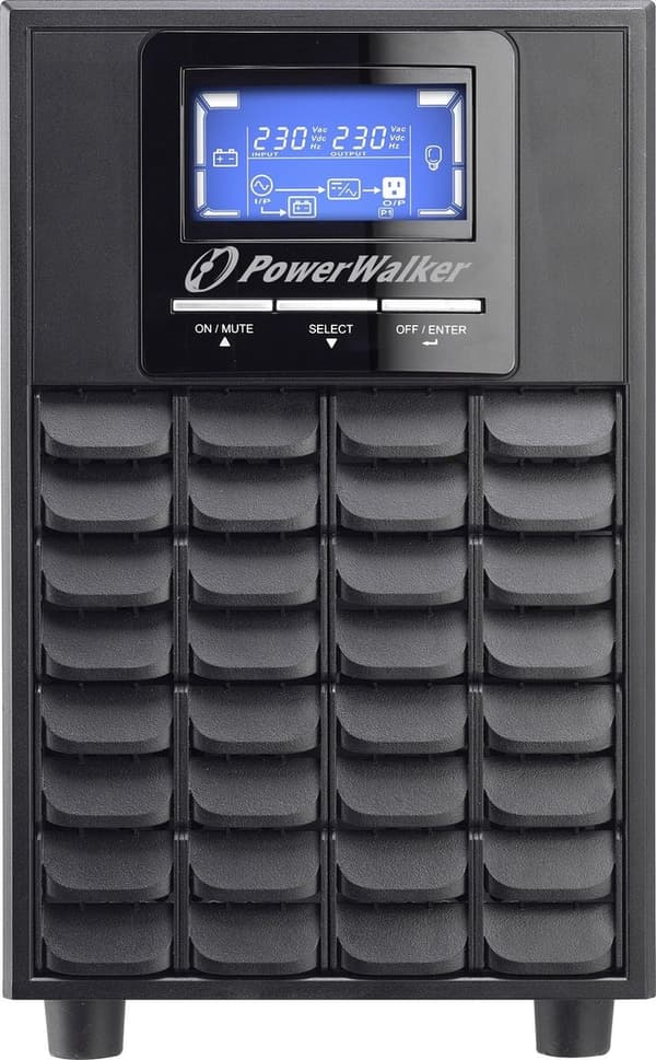 Bluewalker uafbrydelig strømforsyning - PowerWalker VFI 2000C LCD UPS