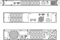Miniatyrbild 1 av 5: ROLINE LineSecure III 1000R - Line interaktiv UPS, 19" rackversion