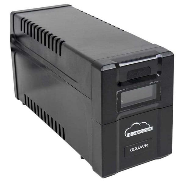 Silvercloud Safepc 650avr Ups Sort One Size / EU Plug