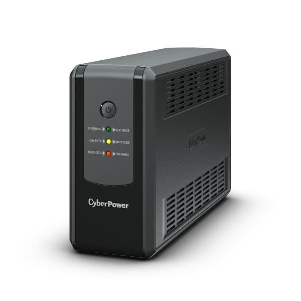 CyberPower UT650EG-FR uninterruptible power supply (UPS) Line-Interactive 0,65 kVA 360 W 3 AC stikkontakt Sort, Grå