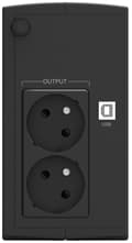 Pikkukuva 3 / 3: PowerWalker Basic VI 650 SB FR Line-Interactive 0,65 kVA 360 W 2 vaihtovirtapistorasiaa