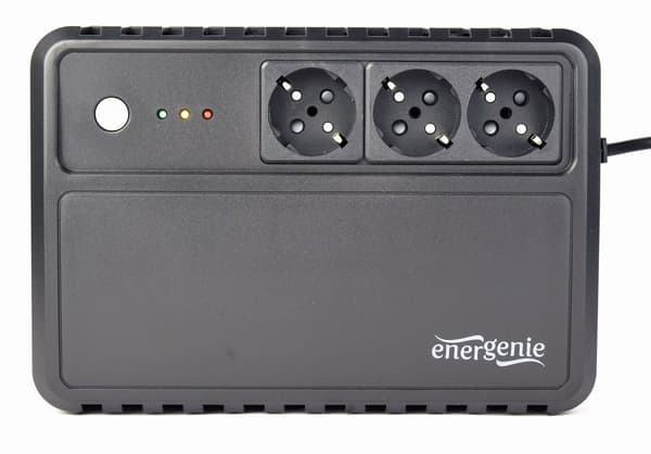 EnerGenie EG-UPS-3SDT600-01 UPS Desktop, 600 VA