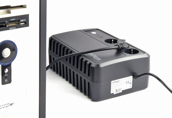EnerGenie EG-UPS-3SDT600-01 UPS Desktop, 600 VA