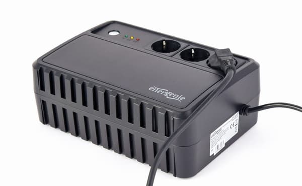 EnerGenie EG-UPS-3SDT600-01 UPS Desktop, 600 VA