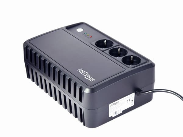 EnerGenie EG-UPS-3SDT600-01 UPS Desktop, 600 VA