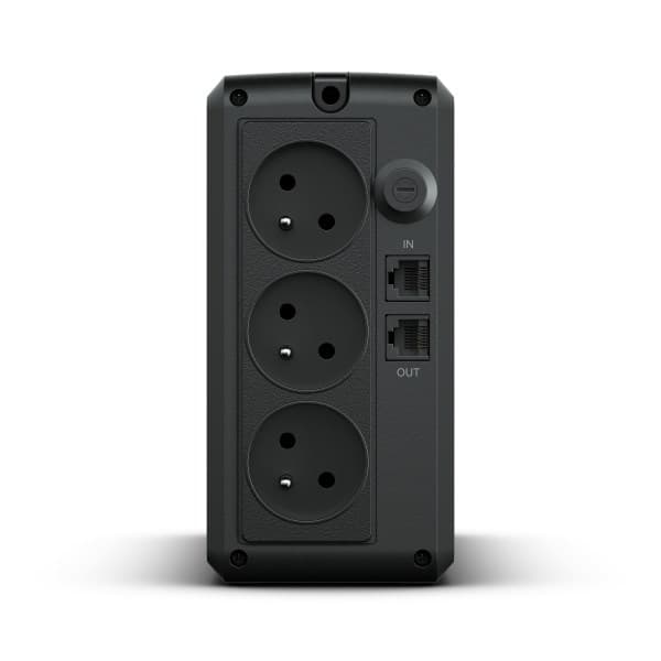 CyberPower UT850EG-FR uninterruptible power supply (UPS) Line-Interactive 0,85 kVA 425 W 3 AC stikkontakt