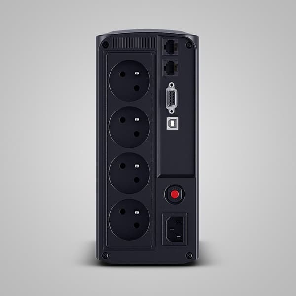 CyberPower Tracer III VP700ELCD-FR uninterruptible power supply (UPS) Line-Interactive 0,7 kVA 390