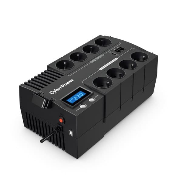 CyberPower BR700ELCD-FR uninterruptible power supply (UPS) Line-Interactive 0,7 kVA 420 W 8 AC outl