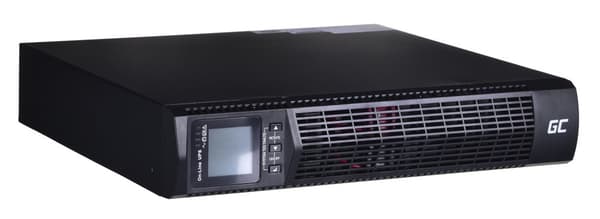 Green Cell UPS13 rack UPS RTII 1000VA 900W med LCD Display