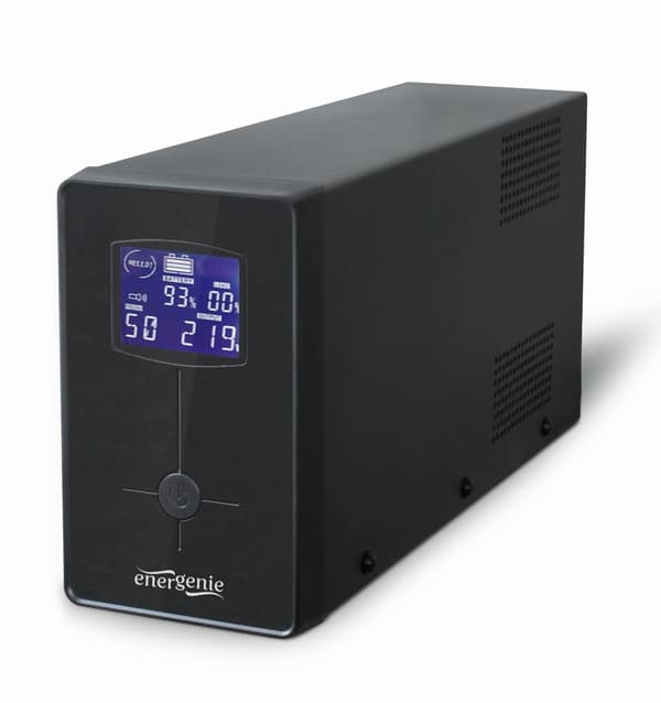 Gembird EG-UPS-035 uninterruptible power supply (UPS) Line-Interactive 2 kVA 1200 W 5 AC stikkontakt(er)