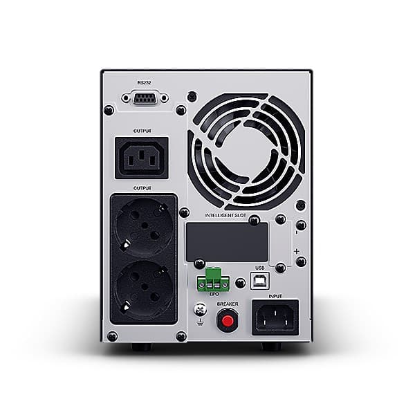 CyberPower OLS1000EA uninterruptible power supply (UPS) Dobbeltkonvertering (Online) 1 kVA 900 W 3 AC stikkontakt(er)