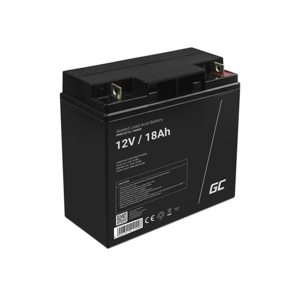 Batteri till System för Avbrottsfri Strömförsörjning UPS Green Cell AGM09 18000 mAh 12 V