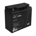 Miniatyrbild 1 av 8: Batteri till System för Avbrottsfri Strömförsörjning UPS Green Cell AGM09 18000 mAh 12 V