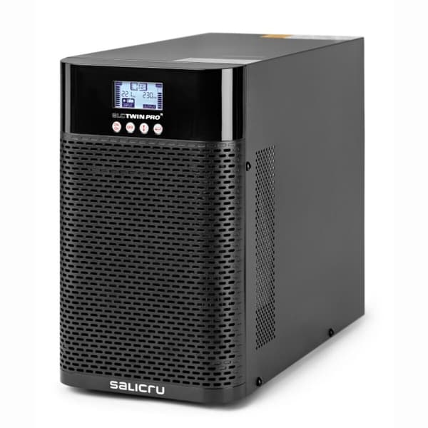 System til Uafbrydelig Strømforsyning Interaktivt UPS Salicru SLC 1500 TWIN PRO2 Sort