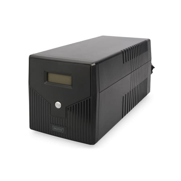 System til Uafbrydelig Strømforsyning Interaktivt UPS Digitus by Assmann DN-170074 Sort
