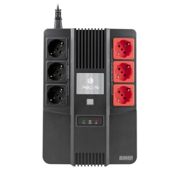 System til Uafbrydelig Strømforsyning Off Line NGS NGS-UPSCHRONUS-0052 600 VA