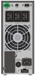 Pikkukuva 2 / 2: PowerWalker VFI 1000 TGS Kaksoismuunnos (Online) 1 kVA 900 W 3 AC pistorasiaa