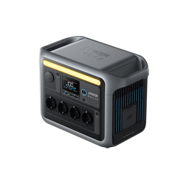 Anker Solix C1000X bærbart kraftværk 8 1800 W 12,9 kg Sort, Grå