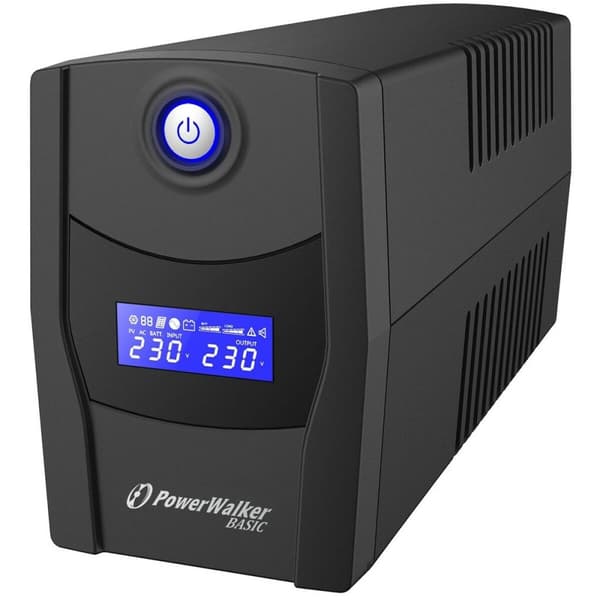 System til Uafbrydelig Strømforsyning Interaktivt UPS Power Walker VI 600 STL 360 W