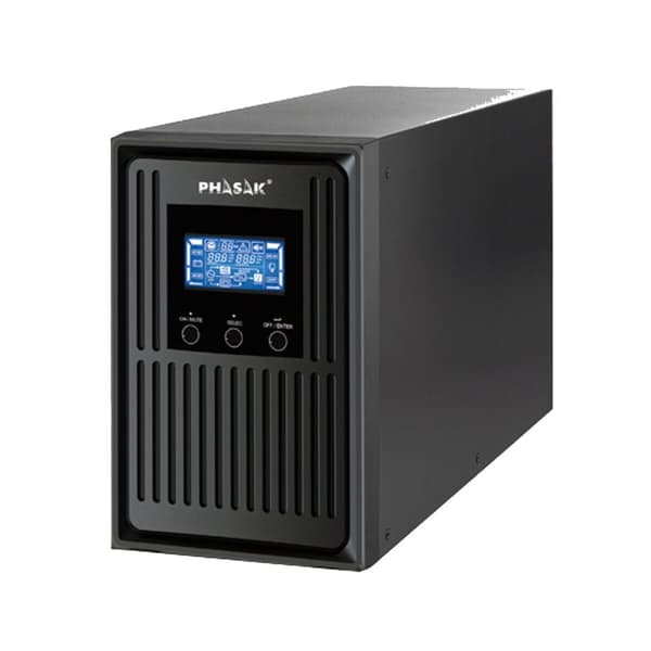 System til Uafbrydelig Strømforsyning Online Phasak PH 8010 1000 VA Beige