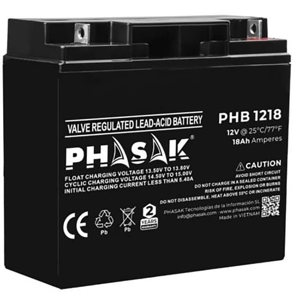 Phasak Phb 1218 Ups-batteri