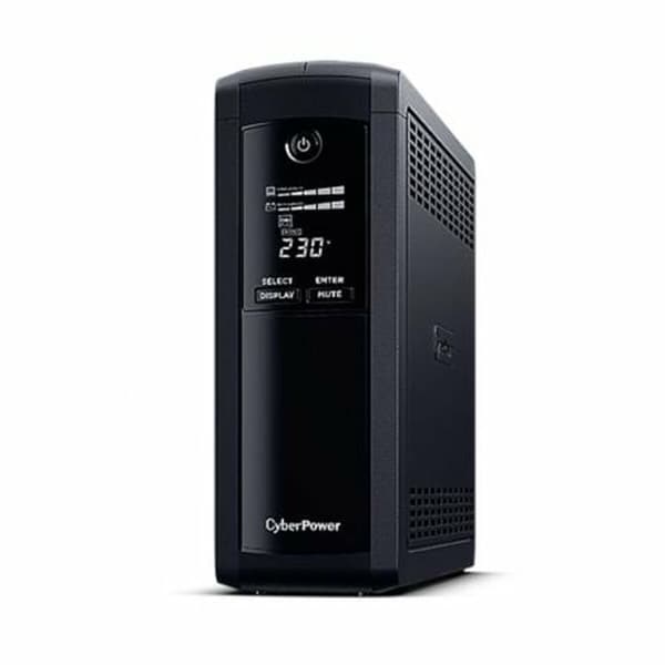 Interaktiv UPS Cyberpower VP1200ELCD-DE 1200 VA Sort
