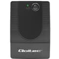 Miniatyrbillede 10 af 10: Qoltec 53772 Uninterruptible Power Supply Line Interactive | Monolith | 650VA | 360W