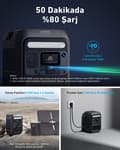 Miniatyrbillede 6 af 7: Anker Solix C300X 288Wh 300W bærbar kraftstation