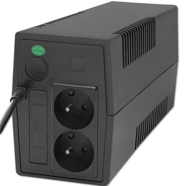 System til Uafbrydelig Strømforsyning Interaktivt UPS Qoltec 53773 480 W