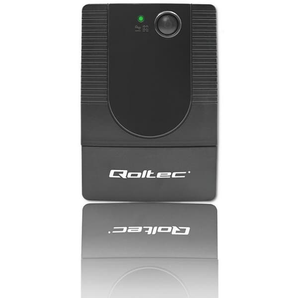 System til Uafbrydelig Strømforsyning Interaktivt UPS Qoltec 53773 480 W