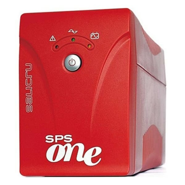 System til Uafbrydelig Strømforsyning Interaktivt UPS Salicru SPS 700 ONE 700 VA 360 W 360W Rød, Hvid